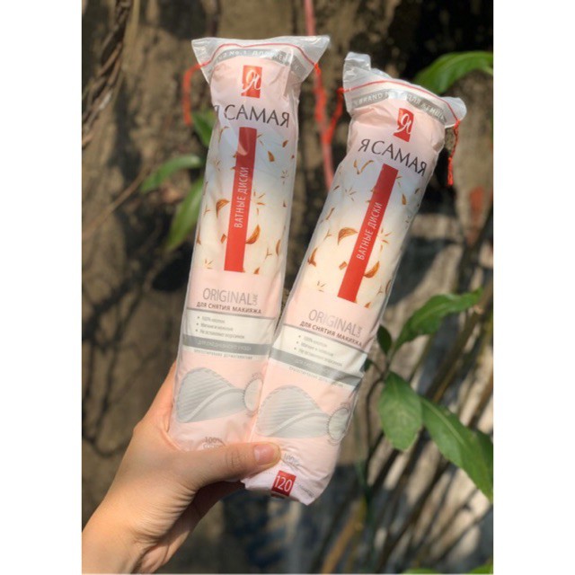 BÔNG TẨY TRANG ' TÔI LÀ NHẤT' 120 MIẾNG - NGA | BigBuy360 - bigbuy360.vn