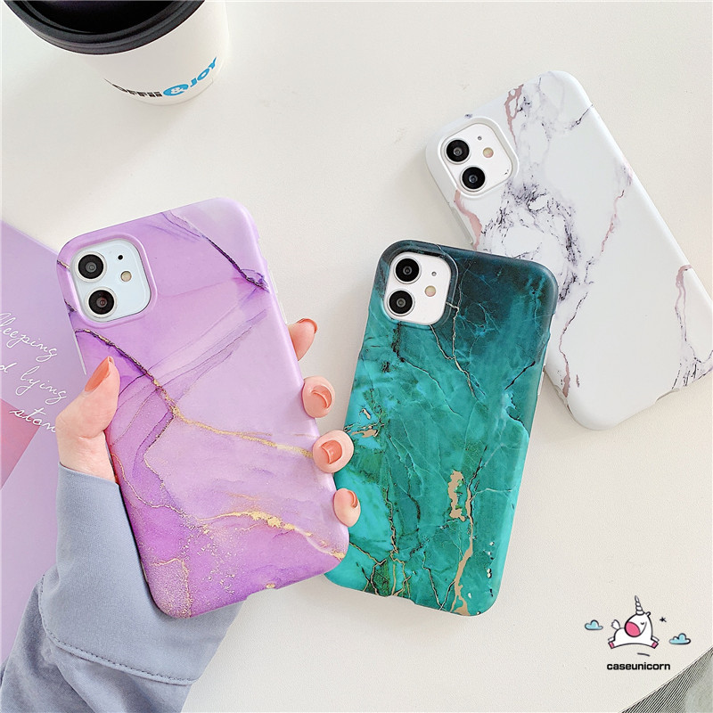 Ốp điện thoại mềm vân cẩm thạch nhiều màu sắc cho Iphone 11 12 Iphone 7plus 8plus 7 8 Iphone 12 mini X Xr Xs Max 11 12 pro Max Se 2020 | BigBuy360 - bigbuy360.vn