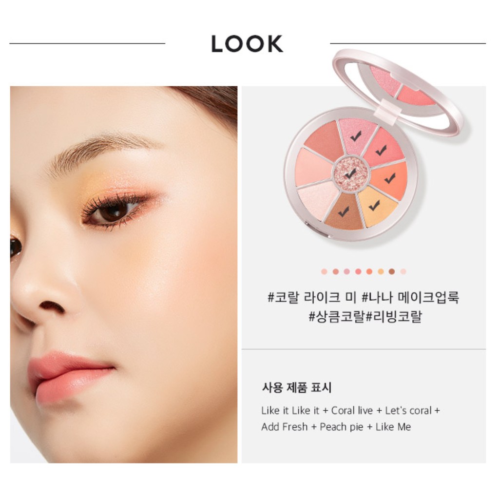 Bảng phấn mắt 9 màu Missha Glow Edition Color Filter Shadow Palatte