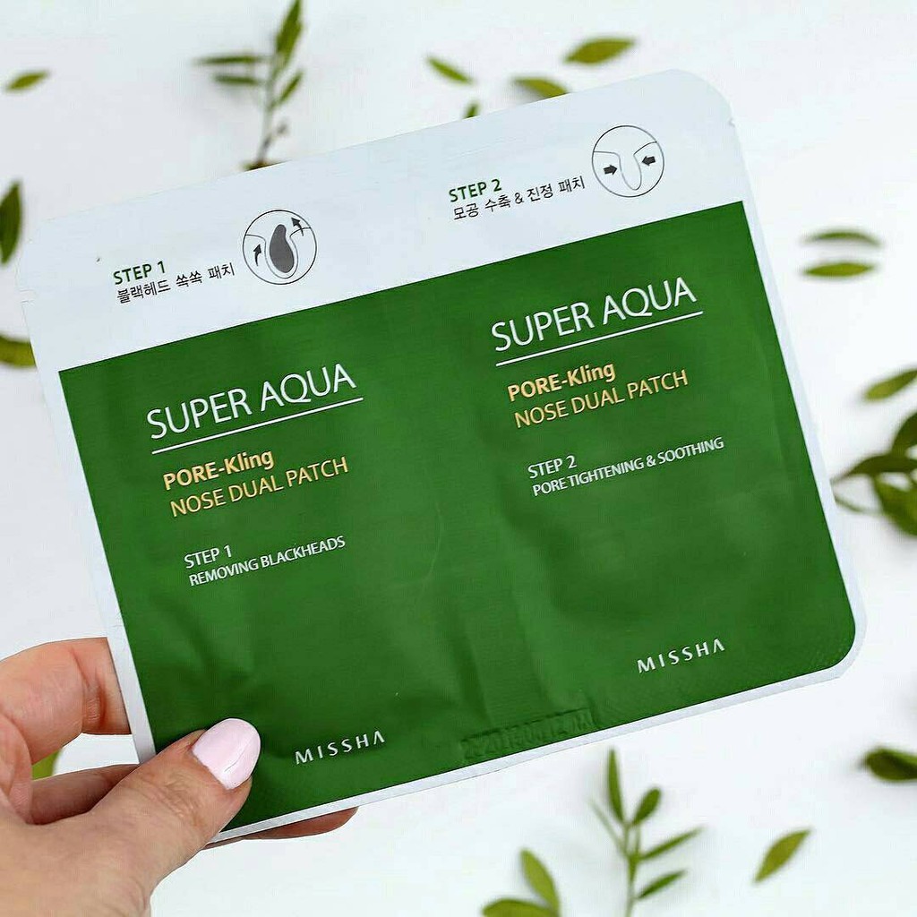Mặt nạ Super Aqua Pore-Kling Nose Dual Patch