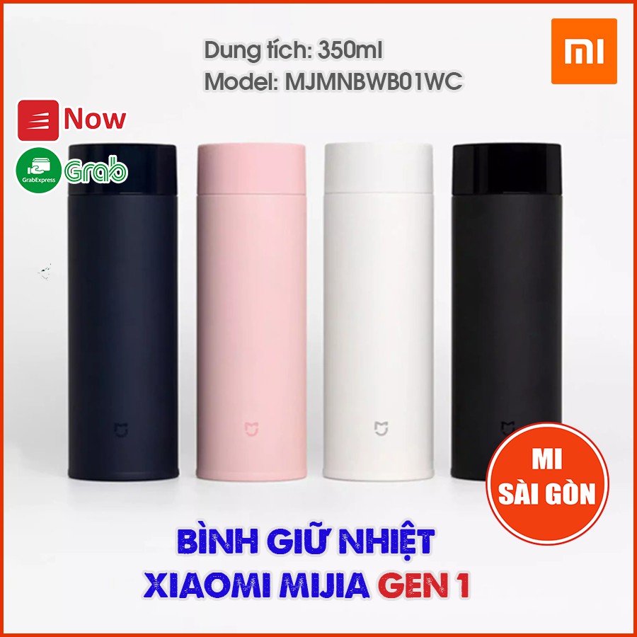 [Hỏa Tốc HCM] Bình giữ nhiệt Xiaomi 350ml - MJMNBWB01WC Mijia gen1