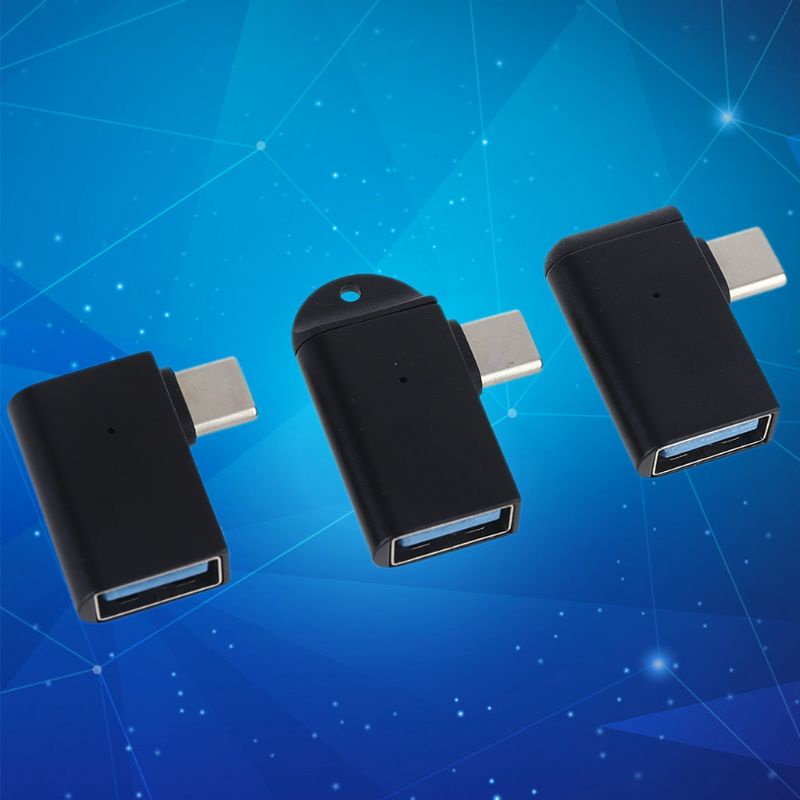 Đầu Chuyển Đổi OTG Góc 90 Độ Cho Laptop / Điện Thoại