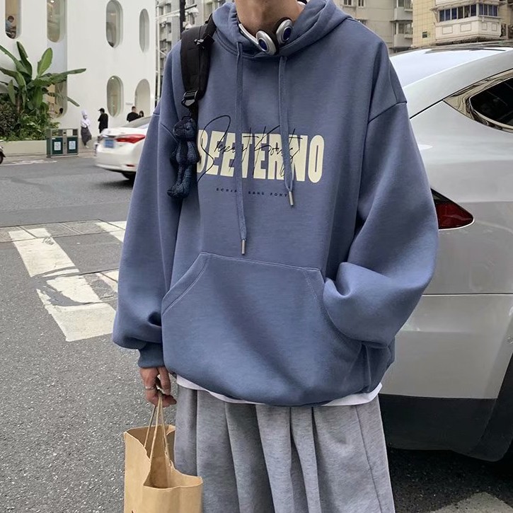 Áo Hoodie Dáng Rộng Tay Dài In Chữ Tiếng Anh Cá Tính | BigBuy360 - bigbuy360.vn