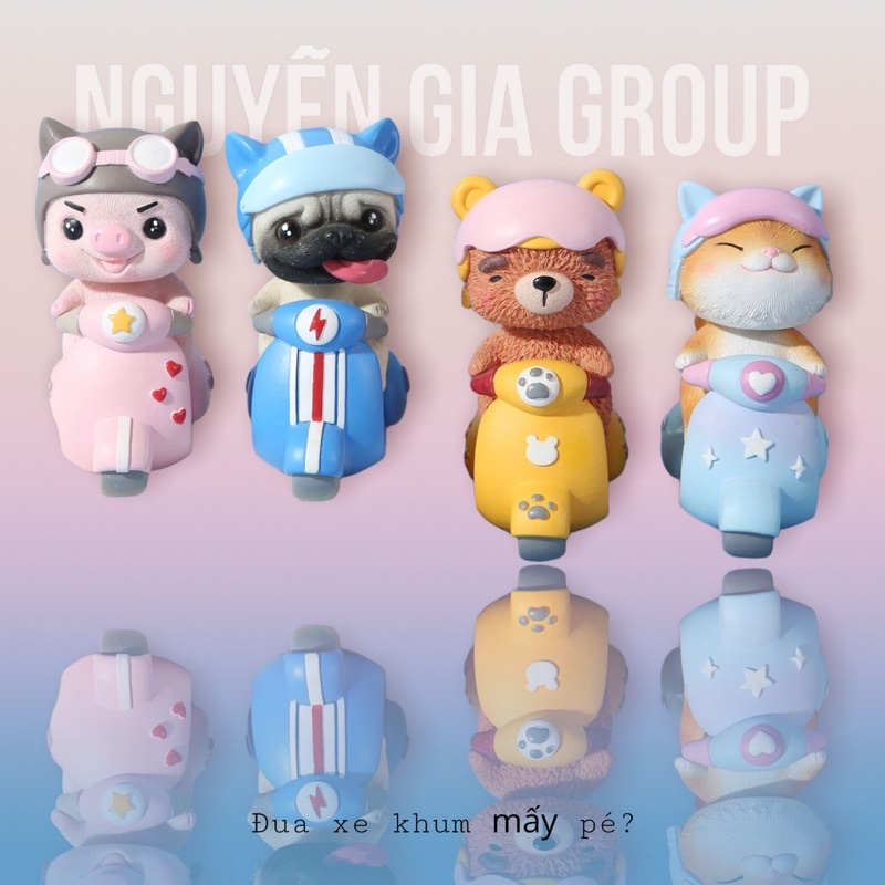 Tượng chibi gấu Brown đáng iu kute- quà lưu niệm, quà sinh nhật tuổi học sinh tại Nguyễn Gia group Cao Đạt Quận 5:
