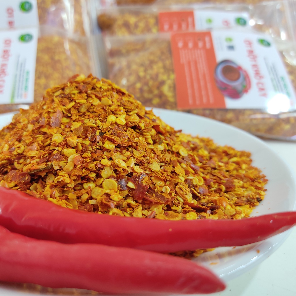 Ớt khô cánh nhỏ siêu cay, dùng làm kim chi, gia vị ướp gà, vit, heo, cá nướng, hàng công ty [250 g - 500g] I Farm24h