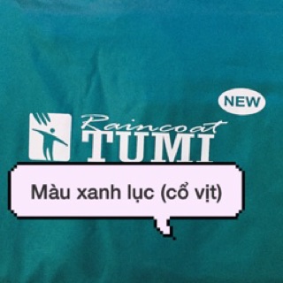 Áo mưa bít sườn TUMI NEW