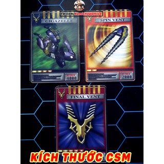 Set Imperer 3 thẻ Advent - Kích thước CSM - KamiShop - Kamen Rider Card