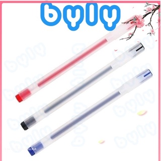 Bút gel 0.5mm basic vỏ nhám trong suốt baoke | pc3768 byly shop