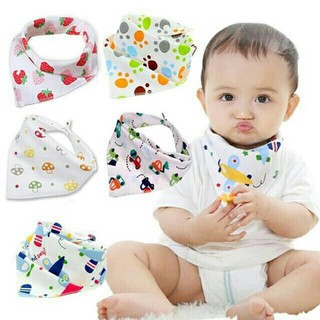  Yếm Tam Giác Có Cúc Bấm (Cotton)
