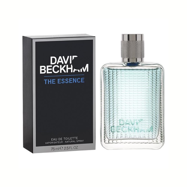 NƯỚC HOA NAM DAVID BECKHAM ESSENCE FOR MEN 75ML EAU DE TOILETTE SPAY_ CHUẨN AUTH