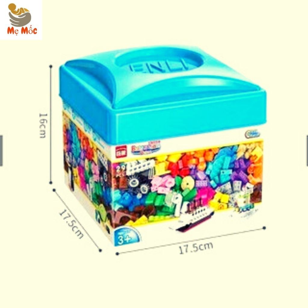 Lego Bộ Đồ Chơi Lắp Ráp Xếp Hình Cho Bé 460 Chi Tiết Cao Cấp Tặng Kèm Sổ Hướng Dẫn Bé Ghép