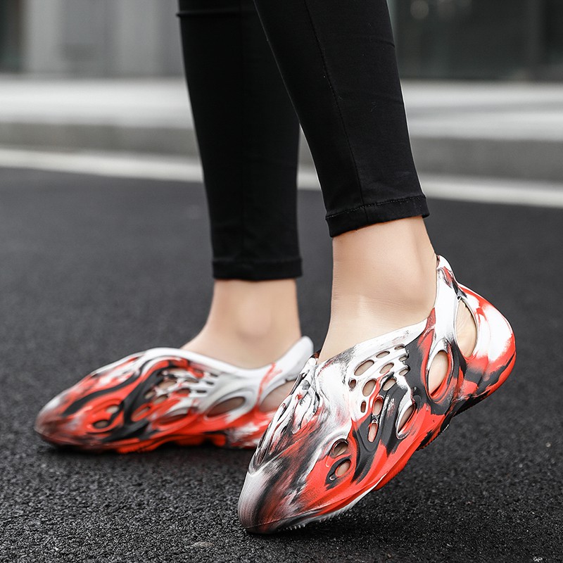 <Unisex Shoes> Dép thời trang Dép chất lượng cao Size:36-45 Yeezy Foam Runner