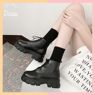 [Sẵn 36/37/38 bóng, 39 nhám] FREESHIP 0đ] BỐT ULZZANG CAO CỔ ĐỘN ĐẾ ĐINH CÁ TÍNH HOT HIT (ảnh thật)
