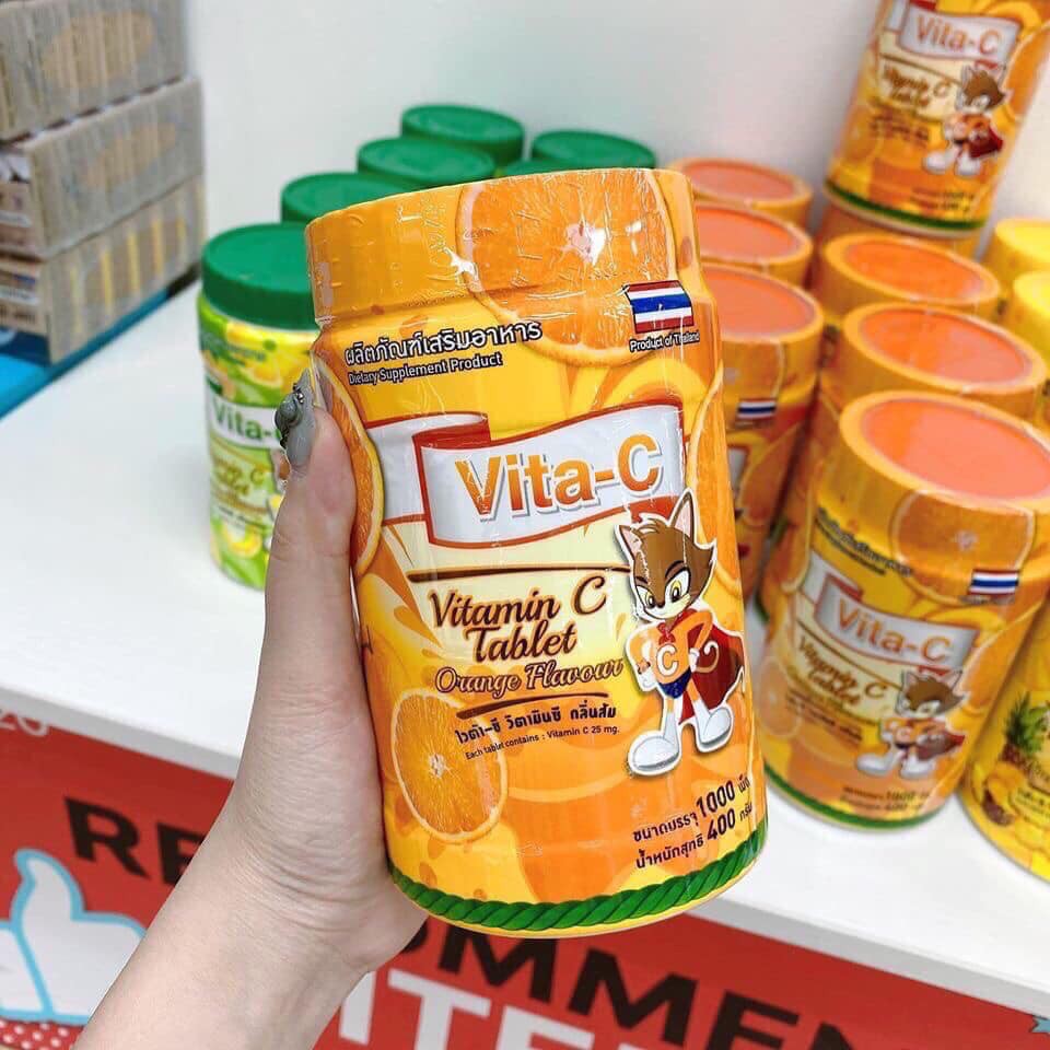 Vitamin C lọ 1000 viên hàng Thái KB A322