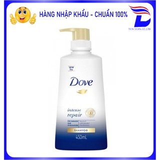 Dầu gội Dove ⚡ HÀNG NHẬP KHẨU ⚡450ml thái lan chính hãng, dưỡng tóc bảo vệ tóc và phục hồi hư tổn