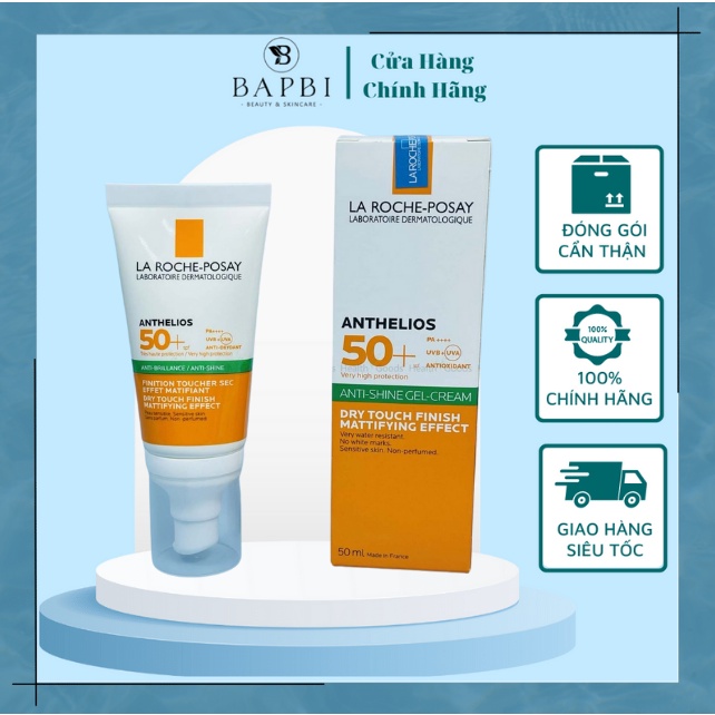 Kem Chống Nắng Cho Da Dầu La Roche Posay Anthelios Gel Cream SPF 50+ 50ML