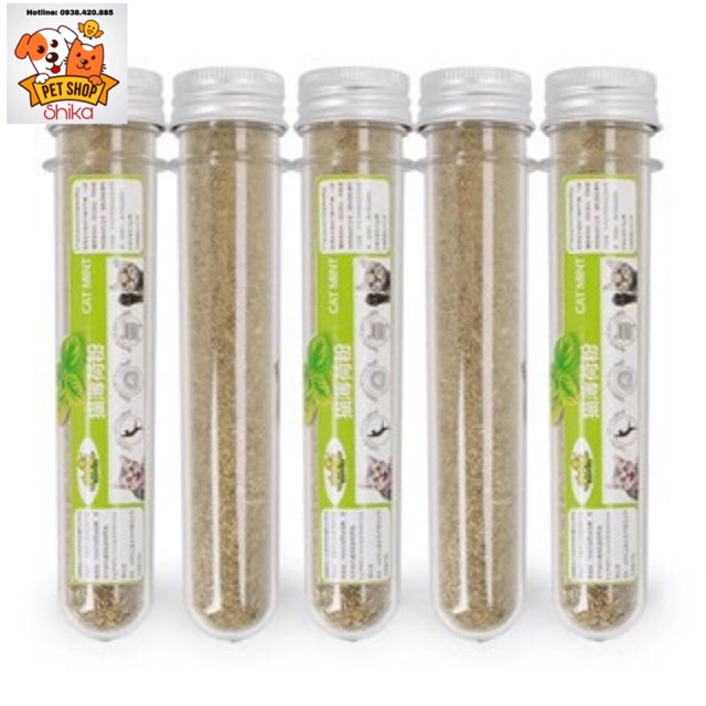 Catnip bạc hà &quot;Cỏ&quot; cho quàng thượng phê pha - ống 10g