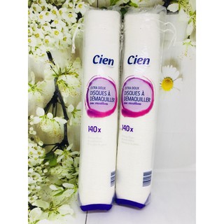 Bông tẩy trang cien 140 miếng