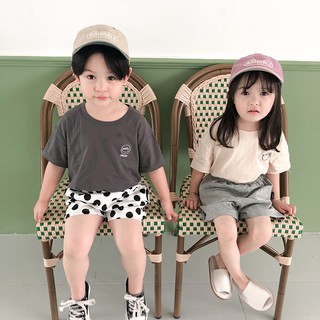 bỏ Áo thun trơn trẻ em SALE kiểu Hàn Quốc cho bé trai bé gái