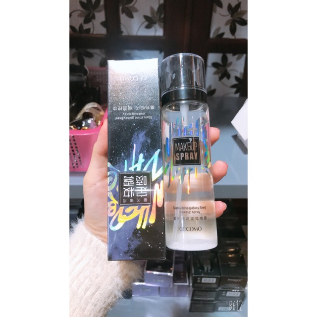 Xịt cố định lớp Makeup NHŨ Stars shine galaxy fixed makeup spray | BigBuy360 - bigbuy360.vn