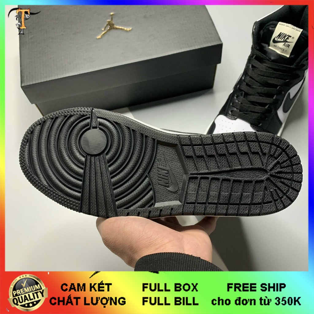 [Mã FAGREEN245 giảm tới 30K đơn 99K] Giày jocdan đen trắng cao cổ panda | BigBuy360 - bigbuy360.vn