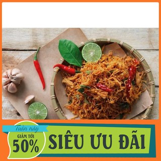 500gram Khô gà lá chanh siêu ngon