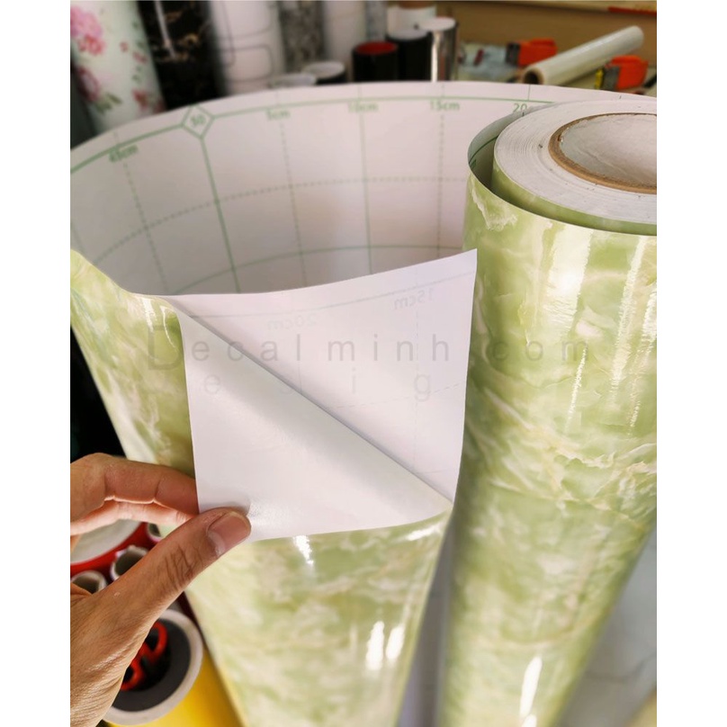 Decal Vân Đá Xanh Ngọc Bích