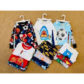 Set 2 bộ thun cotton HM dư xịn bé trai
