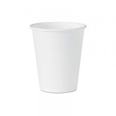 Ly giấy trắng 6.5 OZ 185ml - 7,4x7,3x4,9