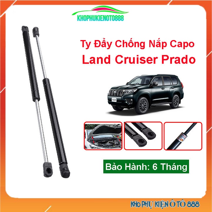 Ty capo Land Cruiser Prado hỗ trợ mở nắp ca pô tự động dễ dàng