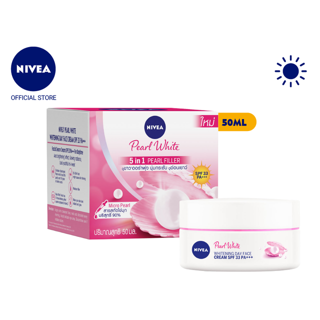 Kem dưỡng trắng da chiết xuất ngọc trai Nivea ban ngày SPF 33 PA+++ (50ml) 82335