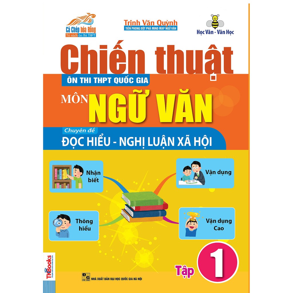 Sách - Chiến Thuật Ôn Thi THPT Quốc Gia Môn Ngữ Văn - Chuyên Đề Nghị Luận Xã Hội Tập 1 (tặng 12 cái bút chì)