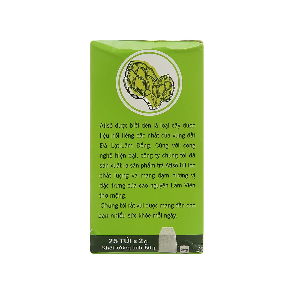 Trà Atisô Lama hộp 50g