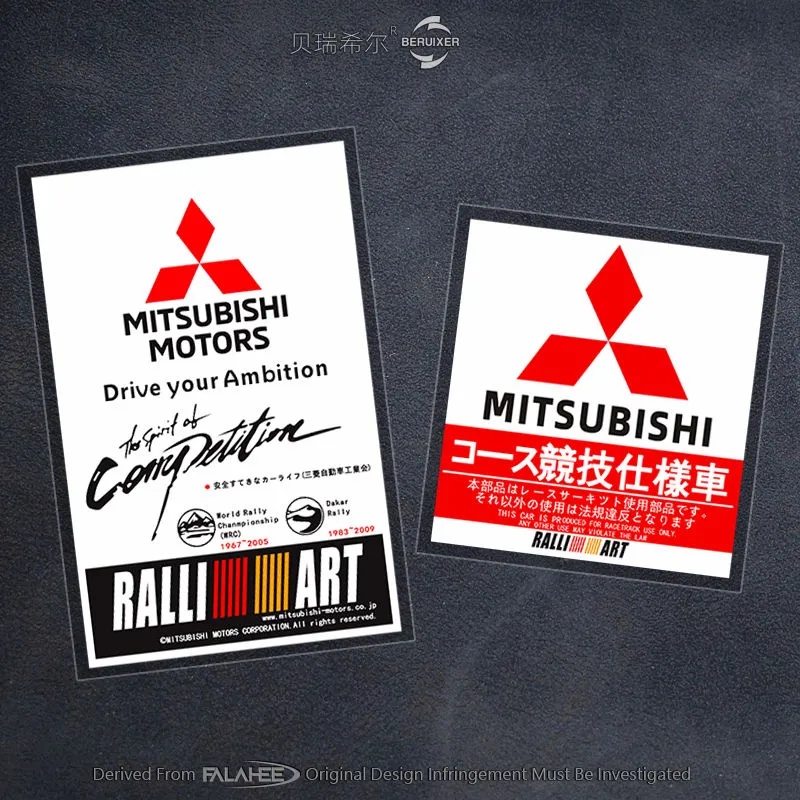 Sticker Tĩnh Điện Dán Kính Chắn Gió Xe Hơi Mitsubishi Xpander Mirage Lancer Pajero Attrage