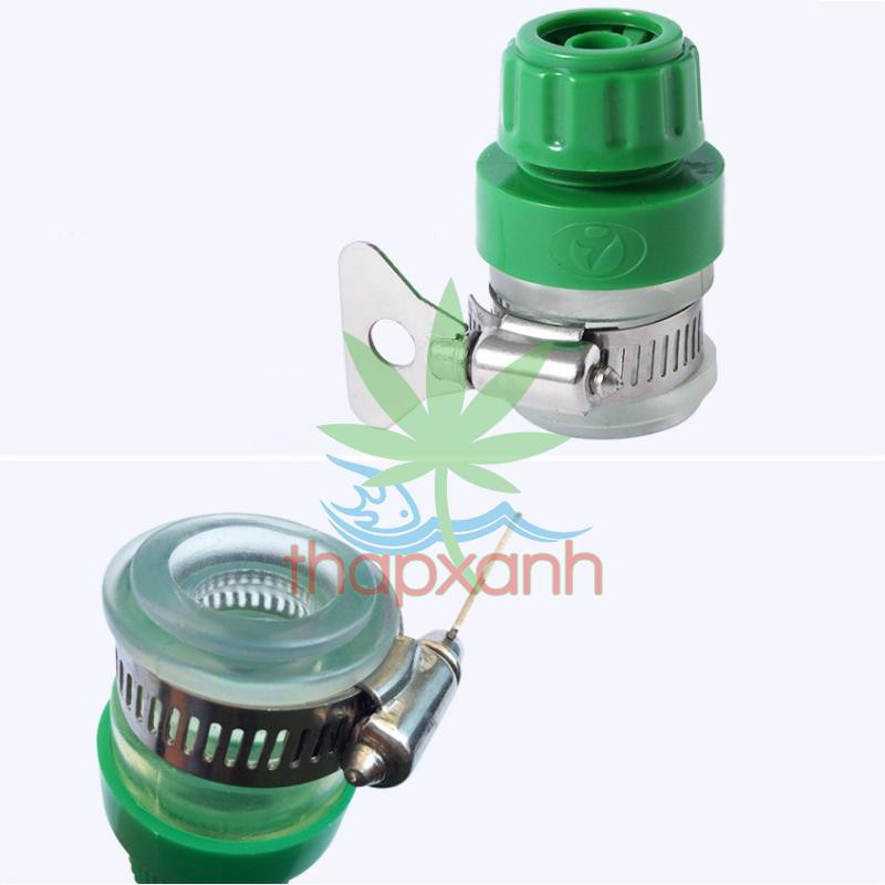 Bộ 2 Đầu nối nhanh 1/2 inch có đai siết cổ dê, đầu nối nhanh 1/2&quot;