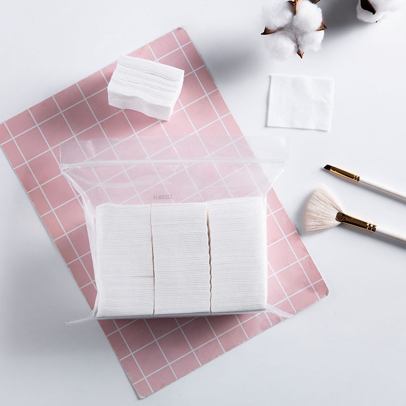 Túi Bông Tẩy Trang JUJIAJIA 1000 Miếng Chất Liệu Cotton Một Lớp