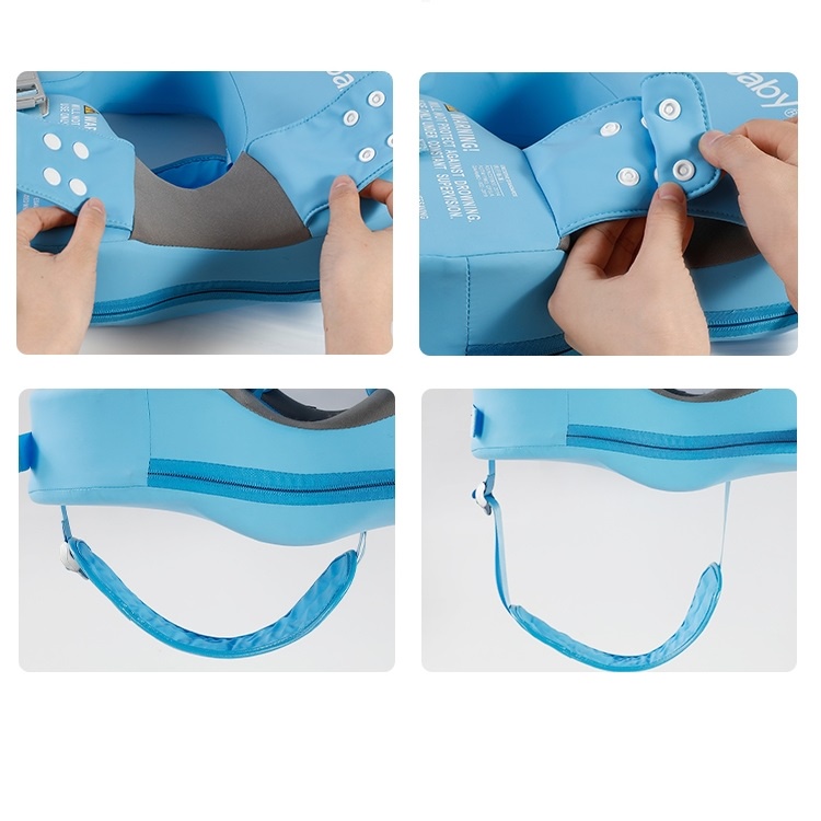 Phao bơi cho bé Mambobaby chống lật không bơm hơi đồ chơi vận động cho bé từ 6 tháng tuổi - 1 cái