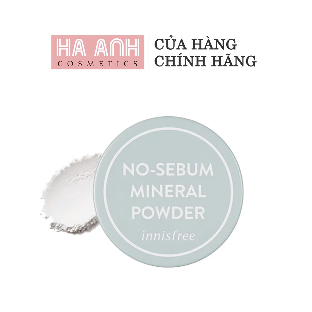 Phấn phủ bột Innisfree No Sebum Mineral Powder 5g