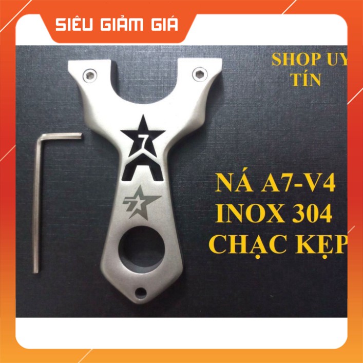 [Combo] [Combo] NÁ CAO SU A7 INOX304 - TẶNG KÈM DÂY CAO SU [Giá rẻ] [Giá rẻ]