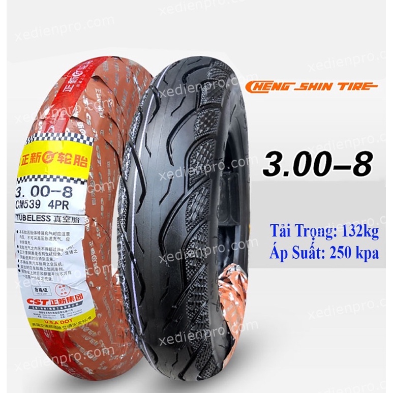 Lốp Xe Ba Bánh 300-8