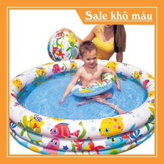  BỂ BƠI TRÒN 3 CHI TIẾT CHO BÉ 