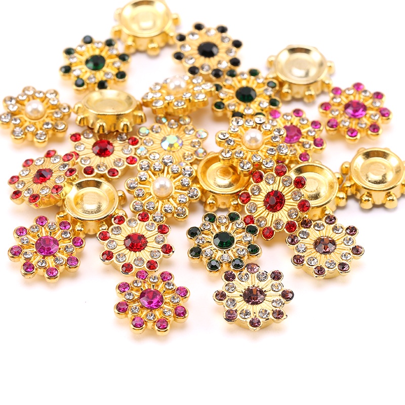 Bán Sỉ Kẹp Đính Hạt Ngọc Trai Làm Đồ Thủ Công DIY Cho Quần Áo Trẻ Em