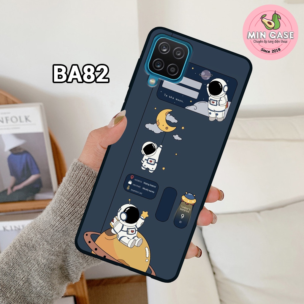 Ốp lưng SAMSUNG GALAXY A12 - M22 - M32 4G - A22 4G - A22 5G - Ốp lưng Samsung in hình phi hành gia hot trend, cao cấp