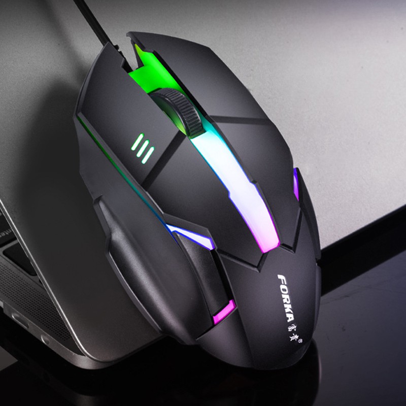 Chuột Gaming 1600dpi Click Có Dây Choka A9