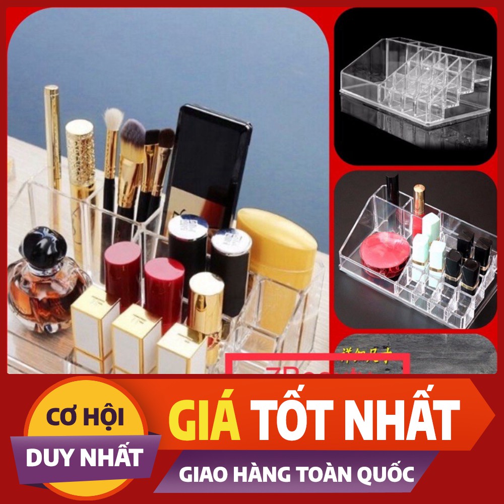 KHAY ĐỂ MỸ PHẨM 16NGĂN,DỤNG CỤ PHUN XĂM