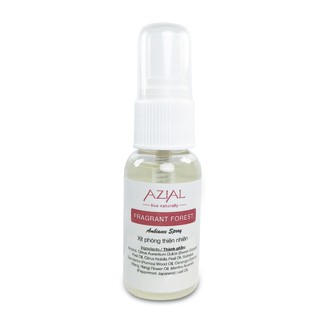 Xịt thơm phòng tinh dầu thiên nhiên AZIAL Fragrant Forest Ambiance Spray, diệt khuẩn, khử mùi, chai 30ml