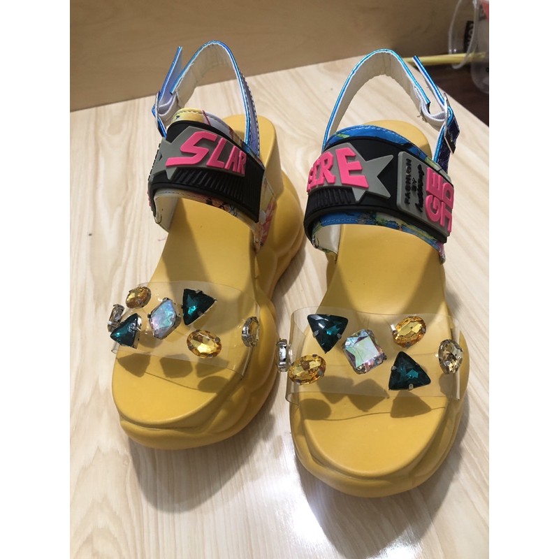 Sandal độn đế 11cm