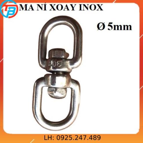 Ma ní Xoay INOX 304 [Phi 5mm] CÁP THÉP Thái Bình VinàN