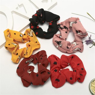 Phụ nữ Đàn hồi tóc Dây thừng Tie Tie Scrunchie Ponytail Chủ Hair Band Headband