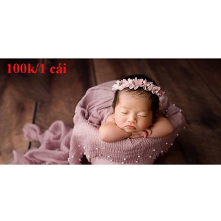 Khăn quấn chụp ảnh mềm mại và xinh xắn cho bé sơ sinh